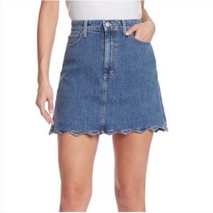 JOE’s JEANS ‘The Bella’ Kenzy Scallop-Hem Denim Skirt Size 27 VGUC denim skirt